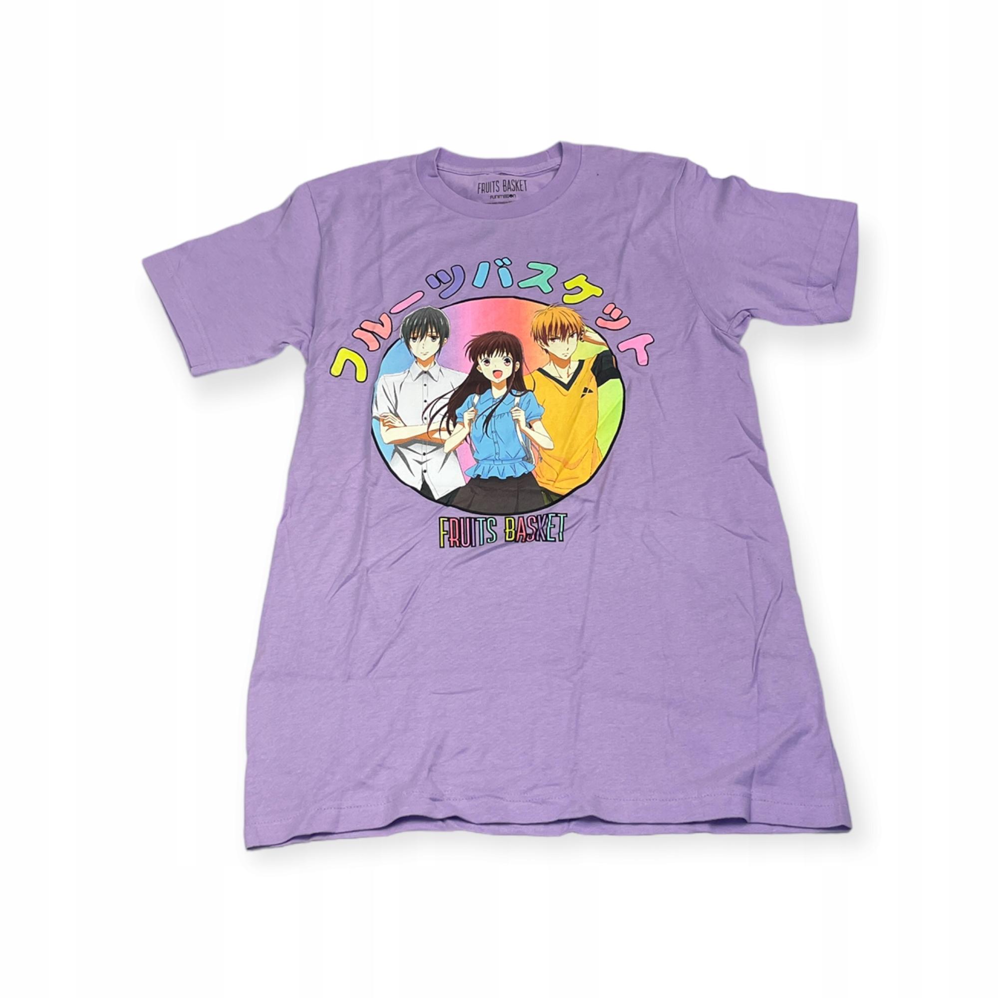 Outletup-clothes Koszulka T-shirt damska okrągły dekolt SPENCER'S FRUITS BASKET S