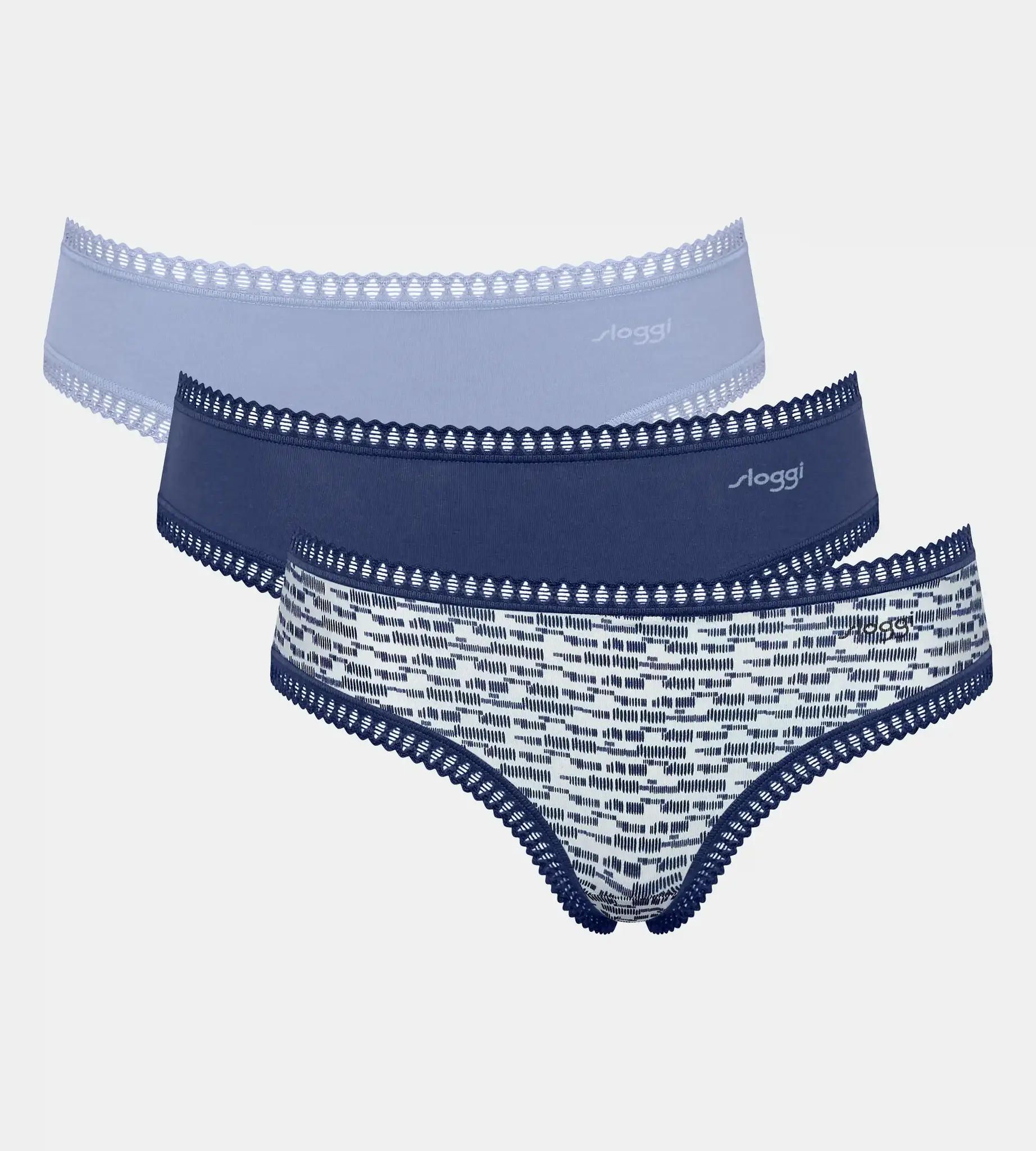 Sloggi 3-pack Crush Go dames hipsters