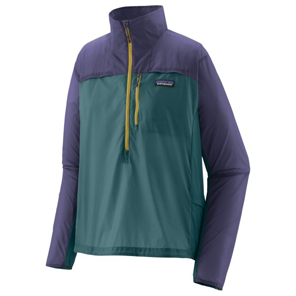 Patagonia - Women's Houdini Stash 1/2 Zip P/O - Windjack, blauw