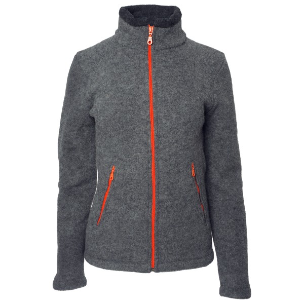 Reiff - Women's Wollfleecejacke Aspen - Merinovest, grijs