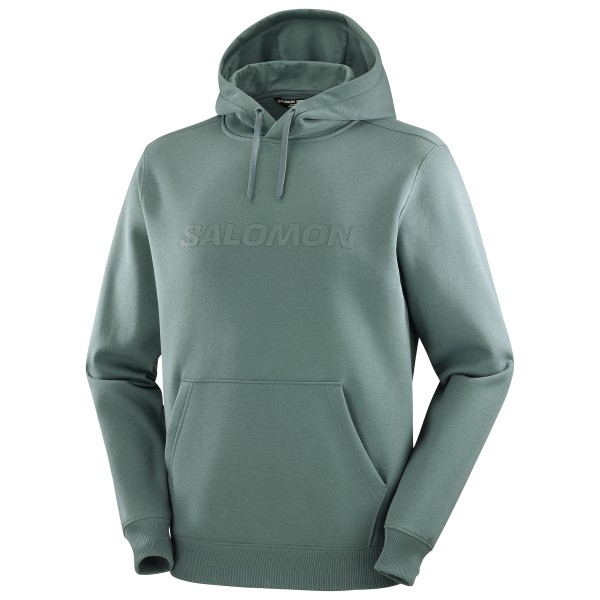 Salomon - Big Logo Hoodie - Hoodie, turkoois