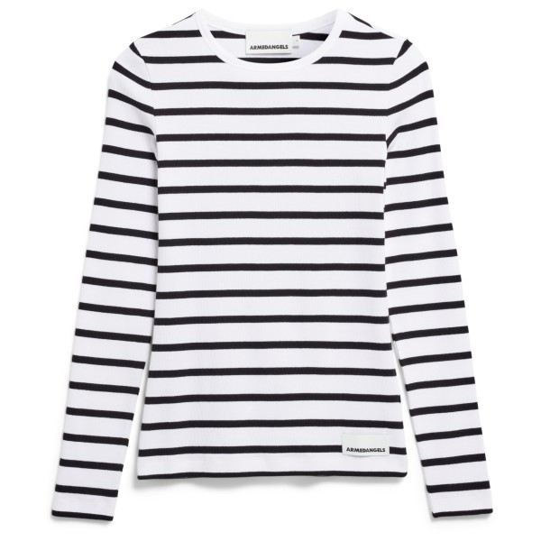 ARMEDANGELS - Women's Maywaa Stripes - Longsleeve, wit