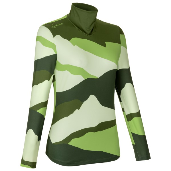 LaMunt - Women's Ivana Tech Arty L/S Tee - Sportshirt, groen
