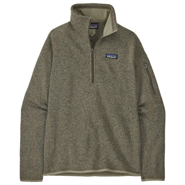Patagonia - Women's Better Sweater 1/4 Zip - Fleecetrui, olijfgroen/grijs