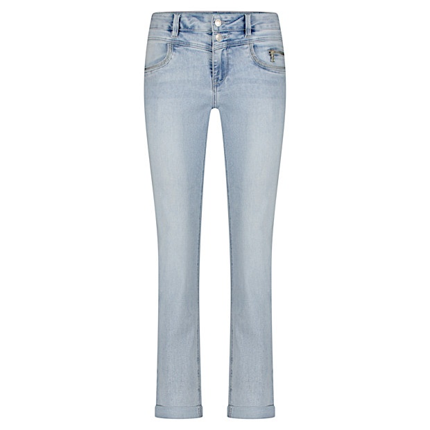 Red Button Broek srb4511 sienna zip bleach