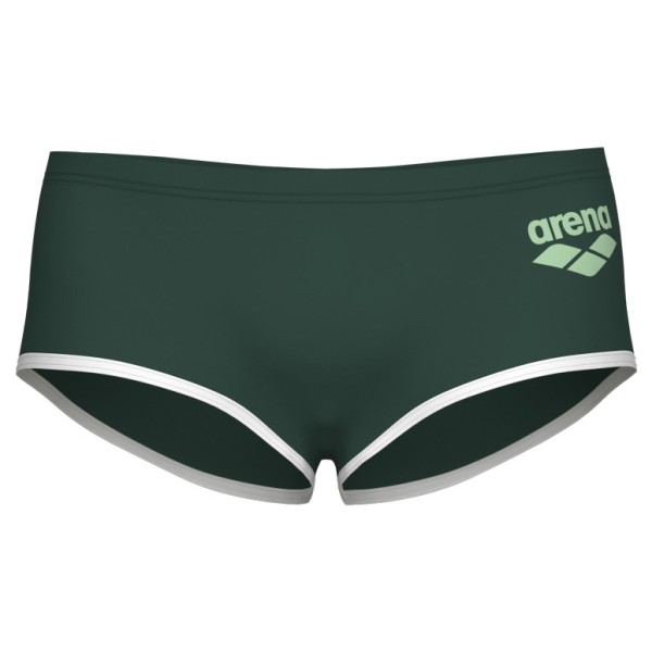 Arena - One Low Waist Short Big Logo - Zwembroek, groen
