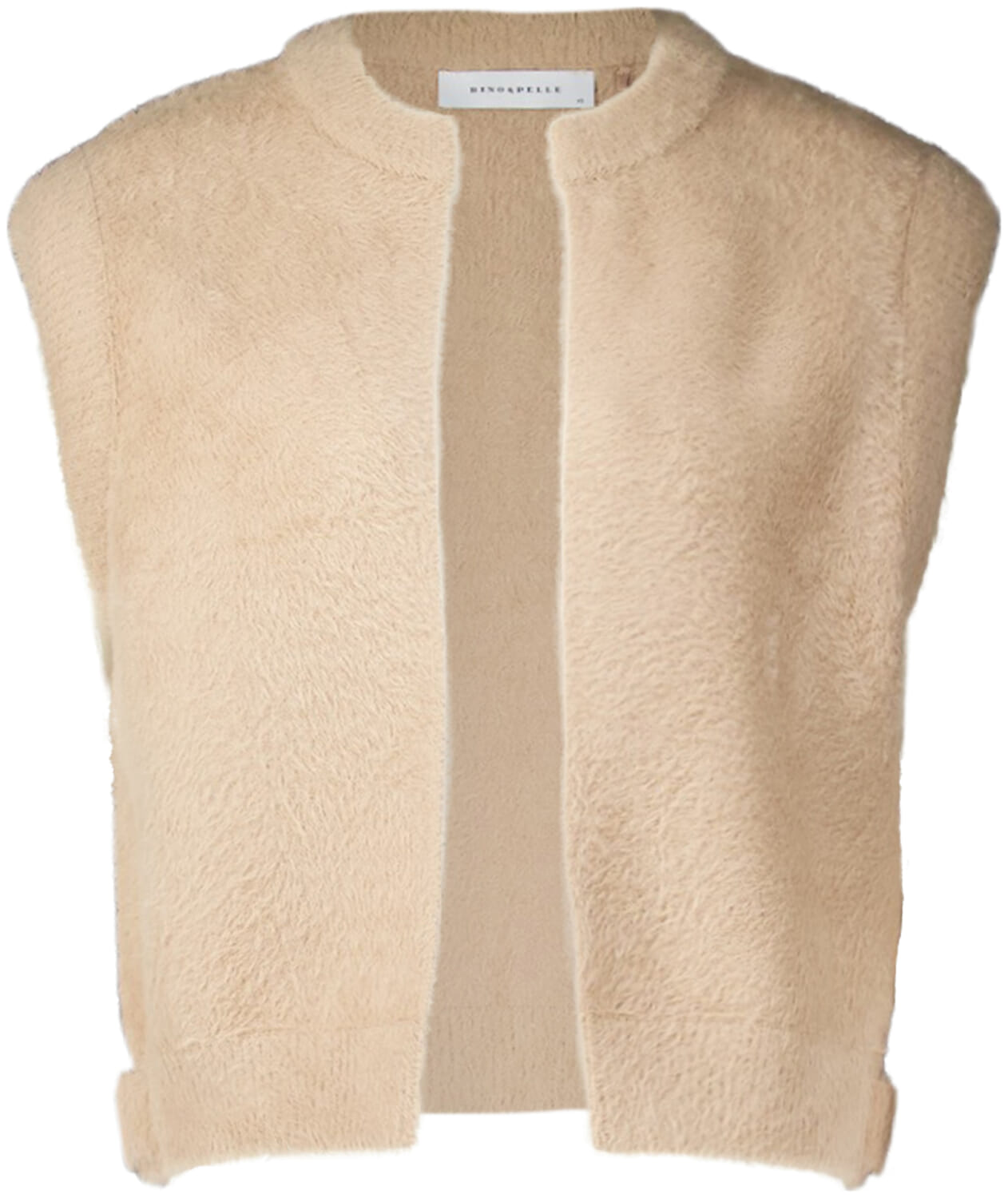 Rino & Pelle Gilet Short Beige dames