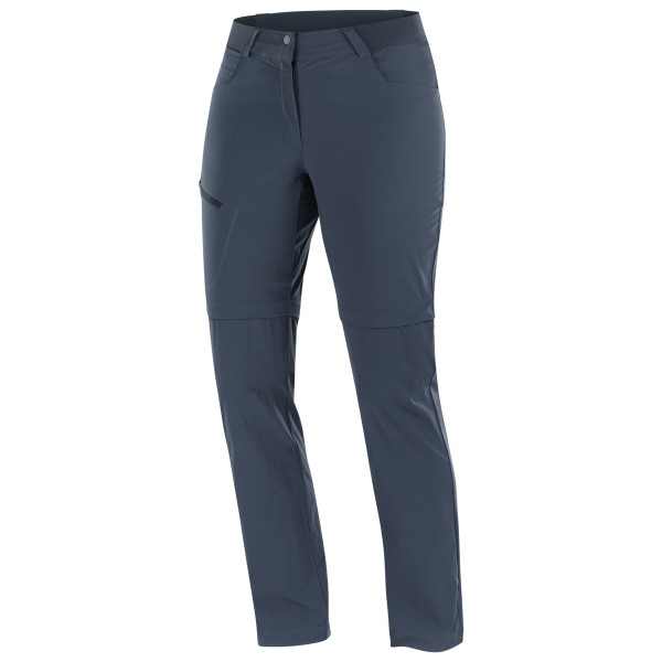 Salomon - Women's Wayfarer Zip Off Pants - Afritsbroek, blauw