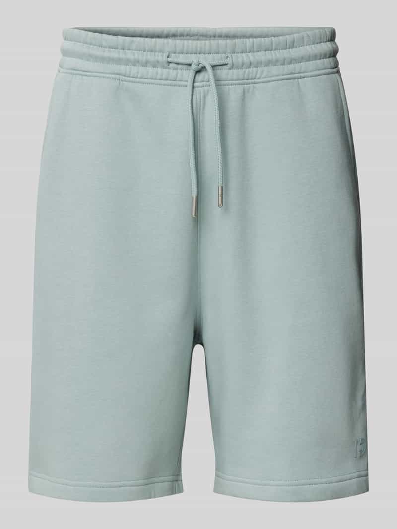 Tom Tailor Denim Relaxed fit sweatshorts in een katoenmix in joggerstijl