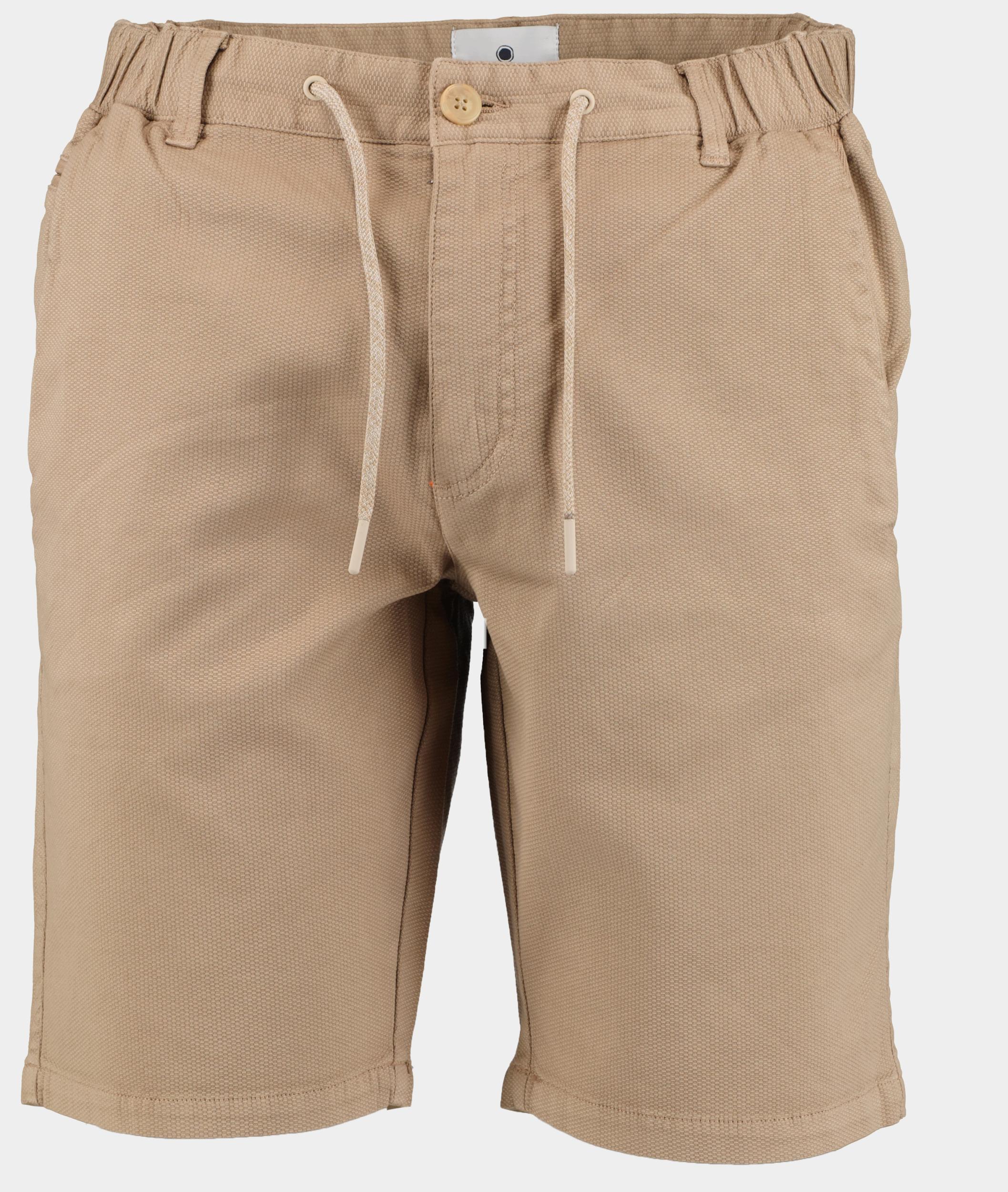 Bos Bright Blue Korte broek ferdinand structure chino sho 24109fe06bo/820 sand