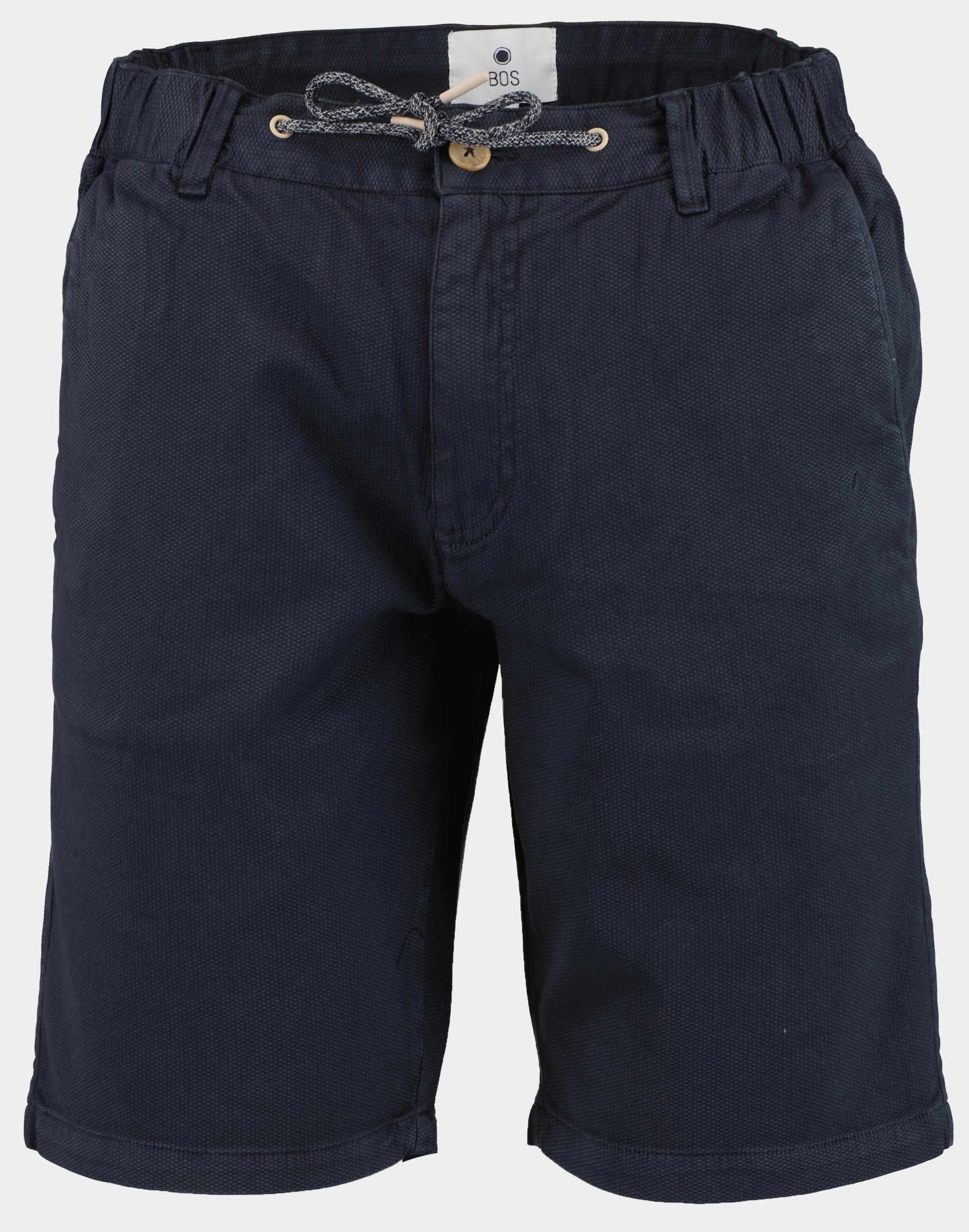 Bos Bright Blue Korte broek ferdinand structure chino sho 24109fe06bo/290 navy