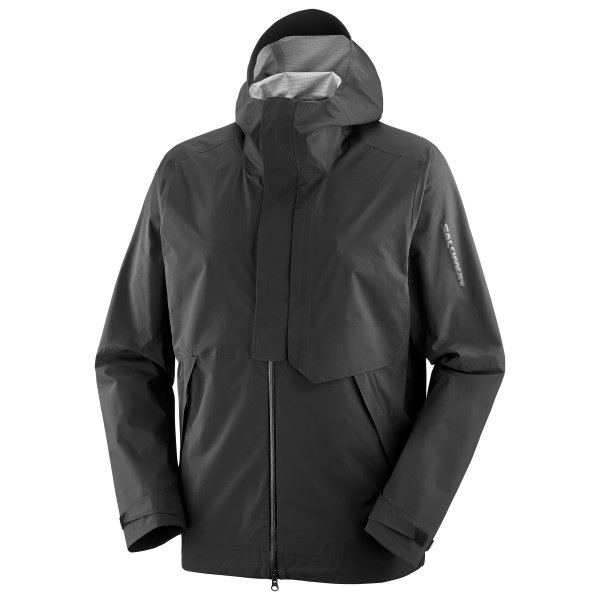 Salomon - Outerpath Pro 2.5L - Regenjas, zwart/grijs