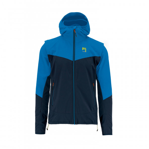Karpos - Lede Convertible Jacket - Softshelljack, blauw
