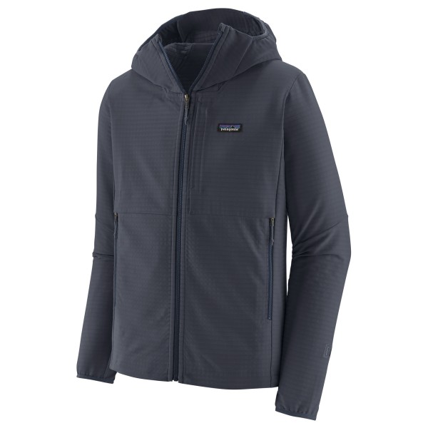 Patagonia - R1 Techface Hoody - Softshelljack, blauw