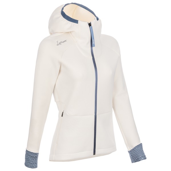 LaMunt - Women's Antje Thermal Hoodie - Fleecevest, wit