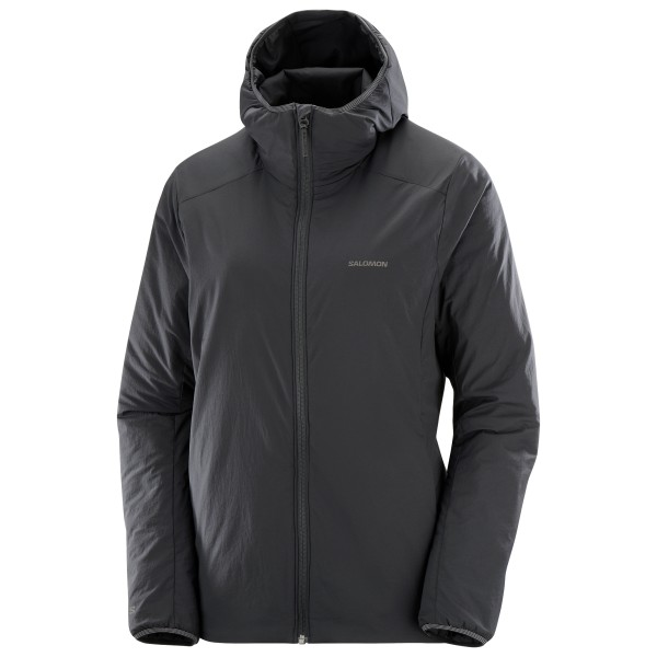 Salomon - Women's Mountain Flex Jacket Hoodie - Synthetisch jack, zwart/grijs