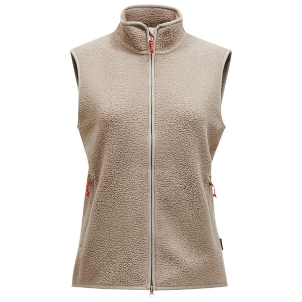 Peak Performance - Women's Pile Vest - Fleecebodywarmer, beige