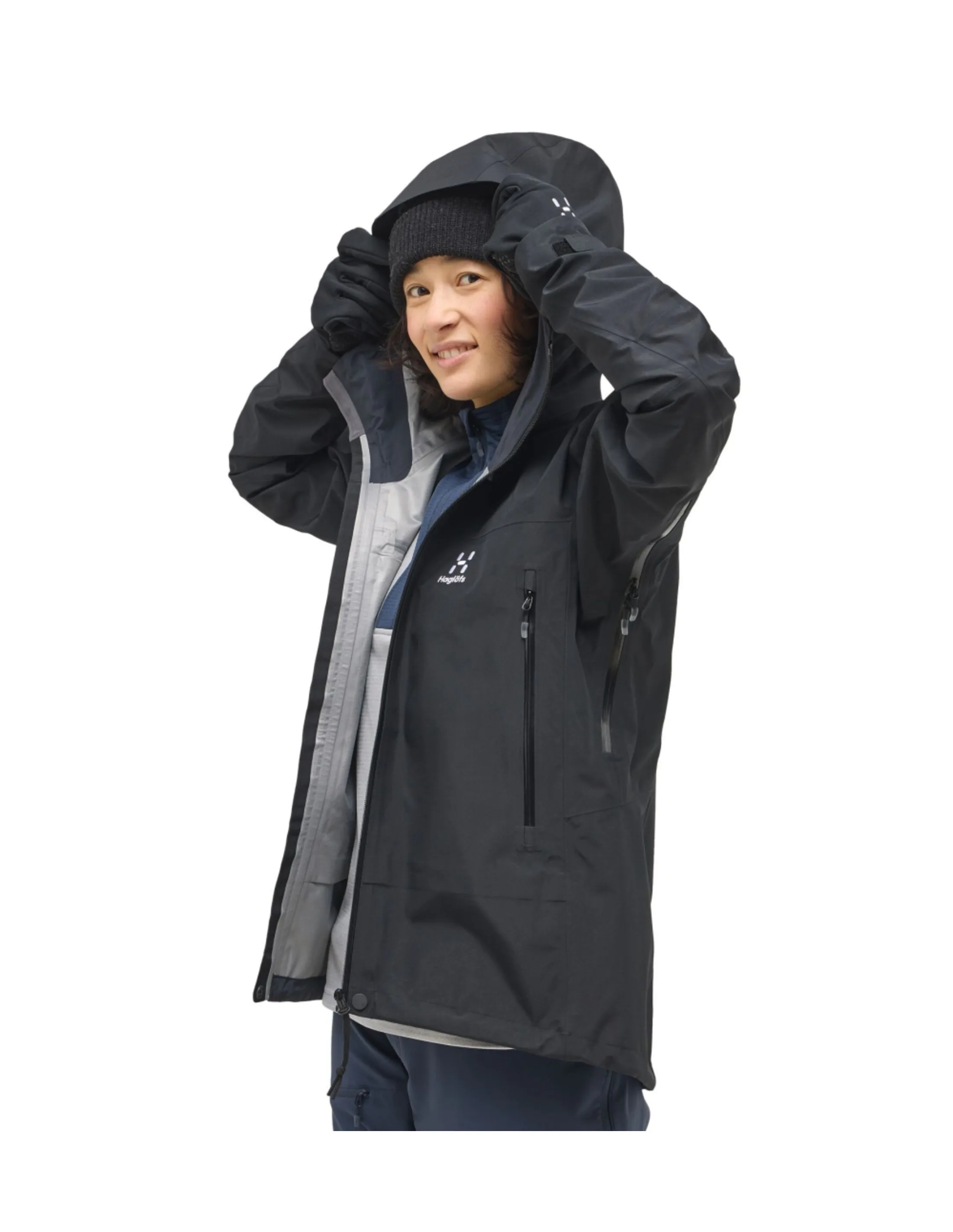 Haglöfs Haglofs ROC Flash GTX Jacket Dames (Maat - S, Kleur - True black)