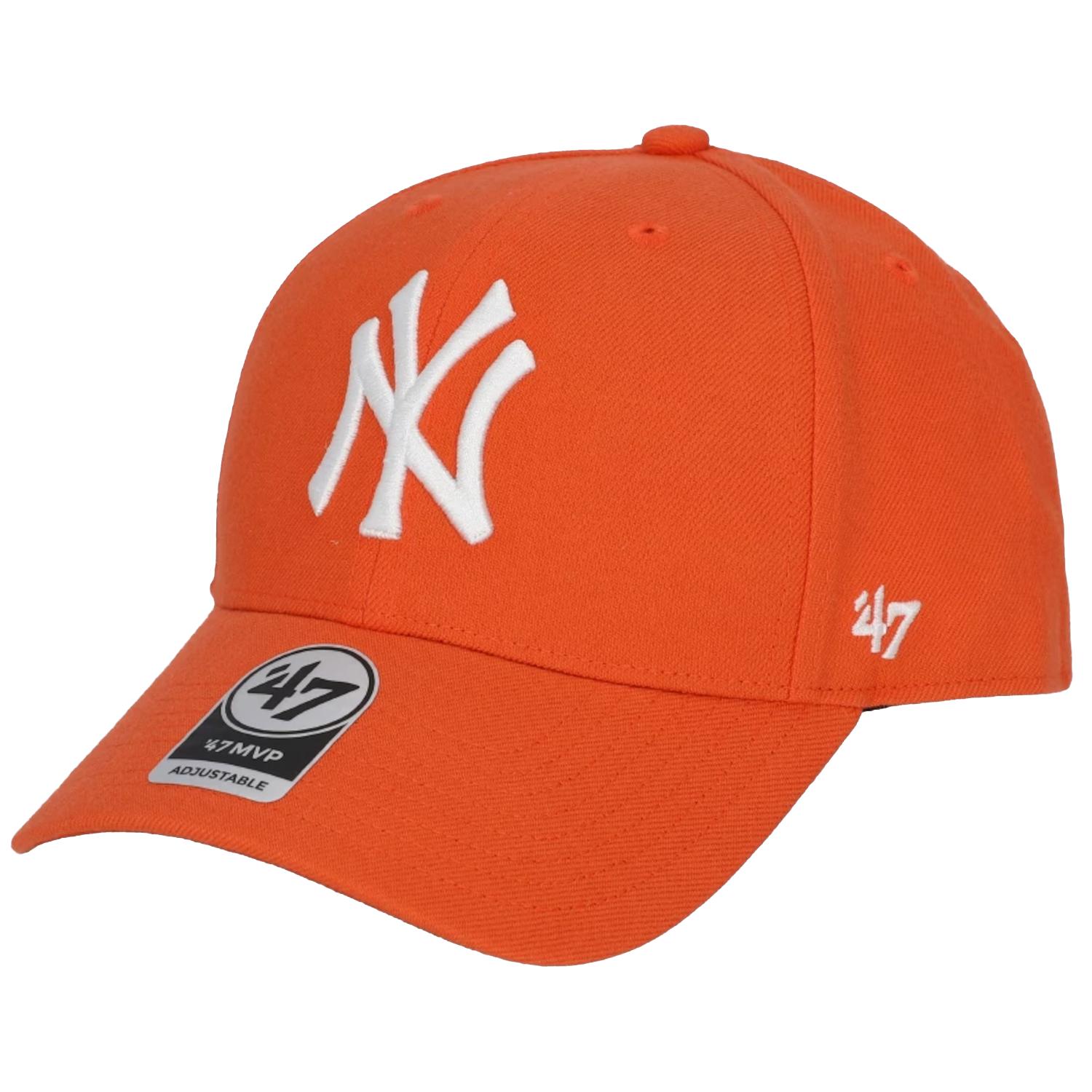 47 Brand New York Yankees MVP-pet, unisex oranje pet One size oranje