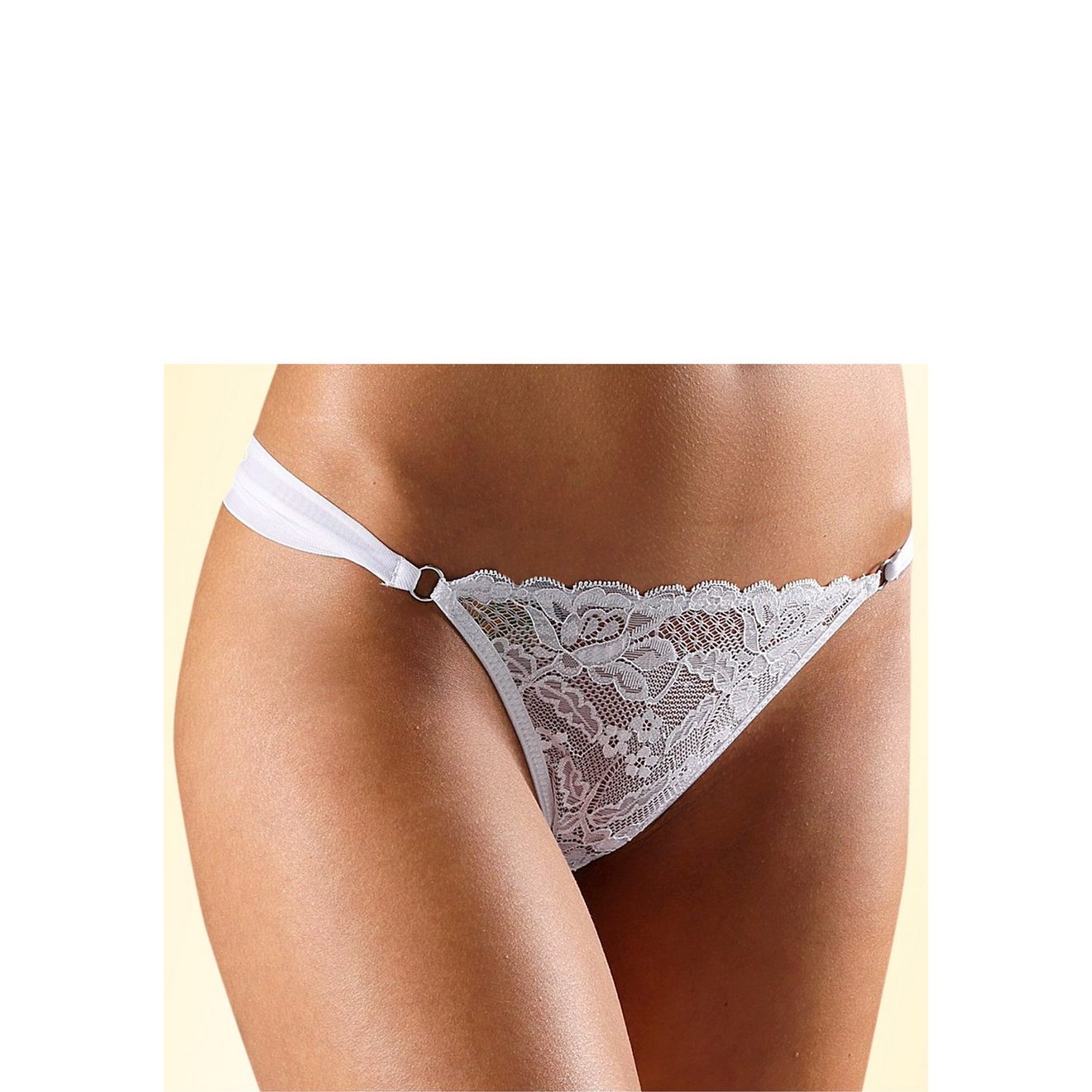 Nuance String met sierdetail achter