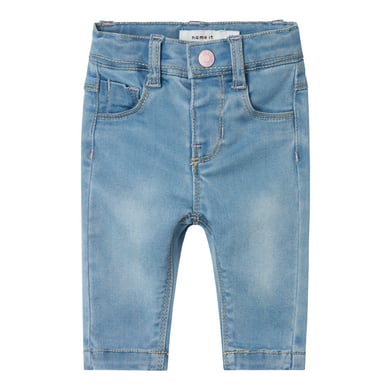 name it Light Slanke jeans Nbfsalli Blauw Denim
