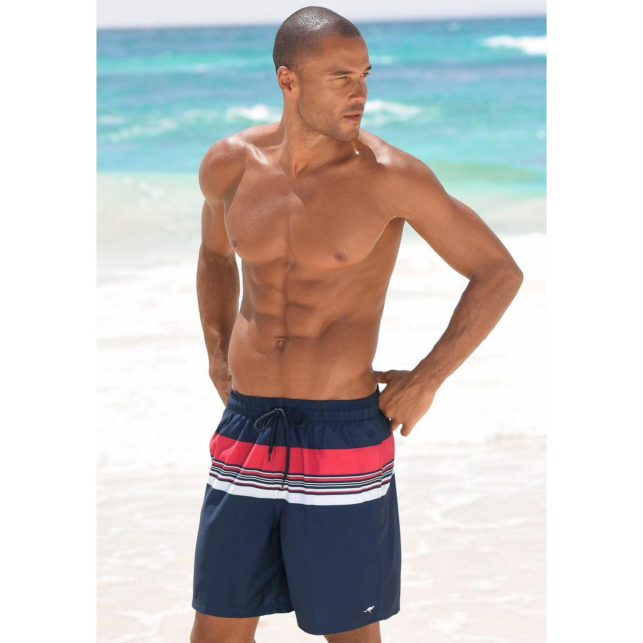KangaROOS Zwemshort met strepen