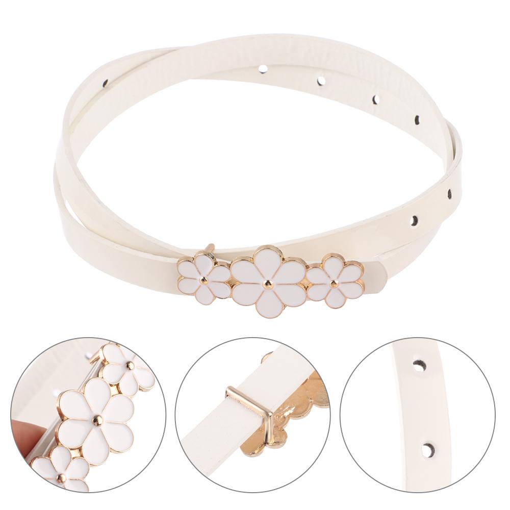 Lianikguu New Sweet High waist PU Lady Belt Waist Belt Korean Style black-1