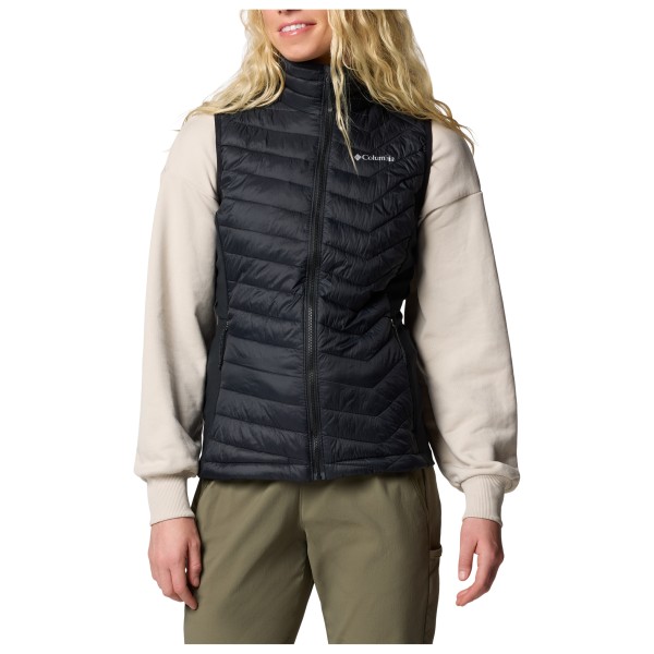 Columbia - Women's Powder Pass II Hybrid Vest - Synthetische bodywarmer, zwart
