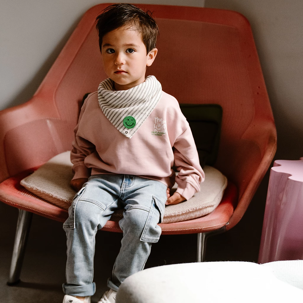 Daily7-collectie OP=OP! Jeans cargo straight fit (used medium denim)