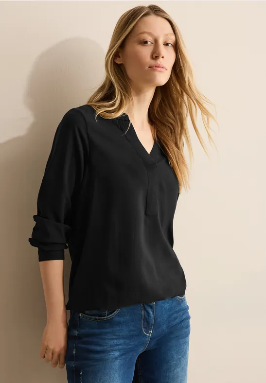 cecil Blouse in effen kleur