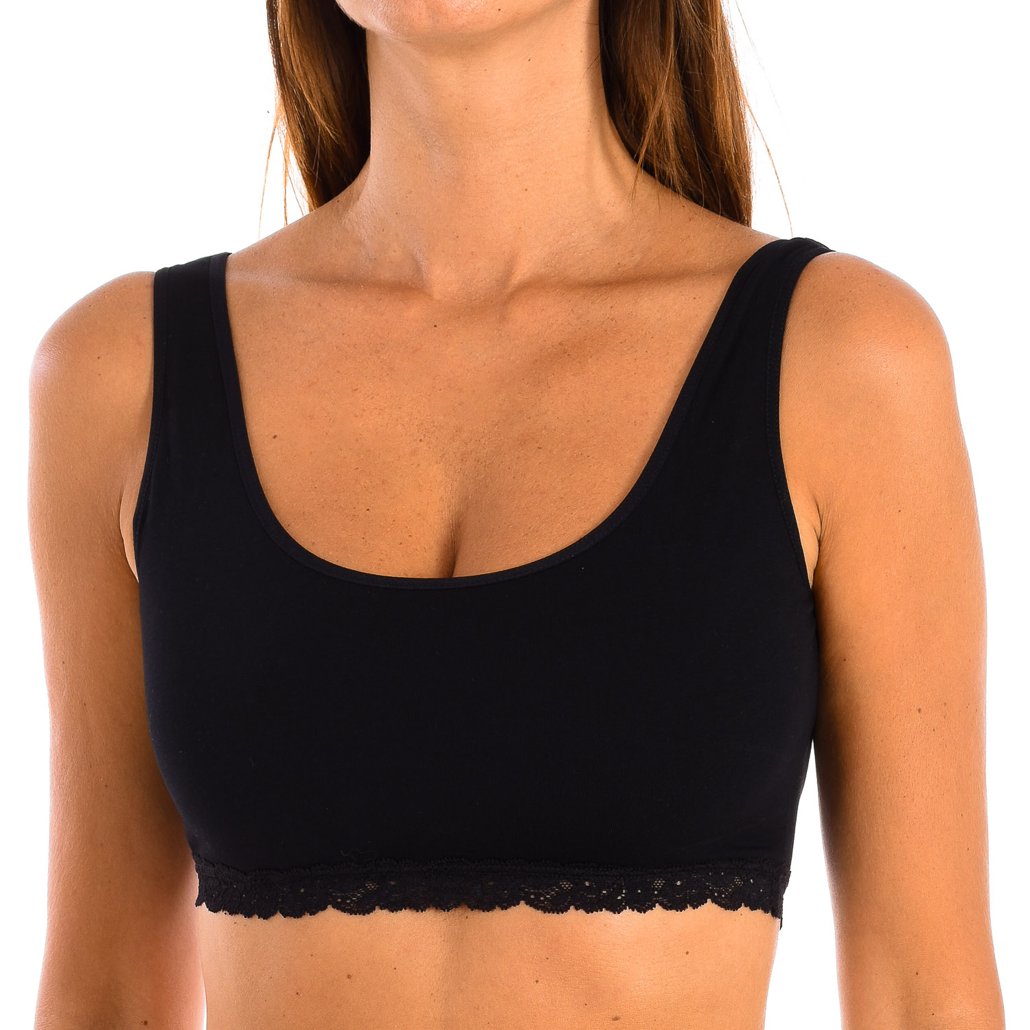 Janira FRESH top met brede banden en elastische stof 1032348 vrouw