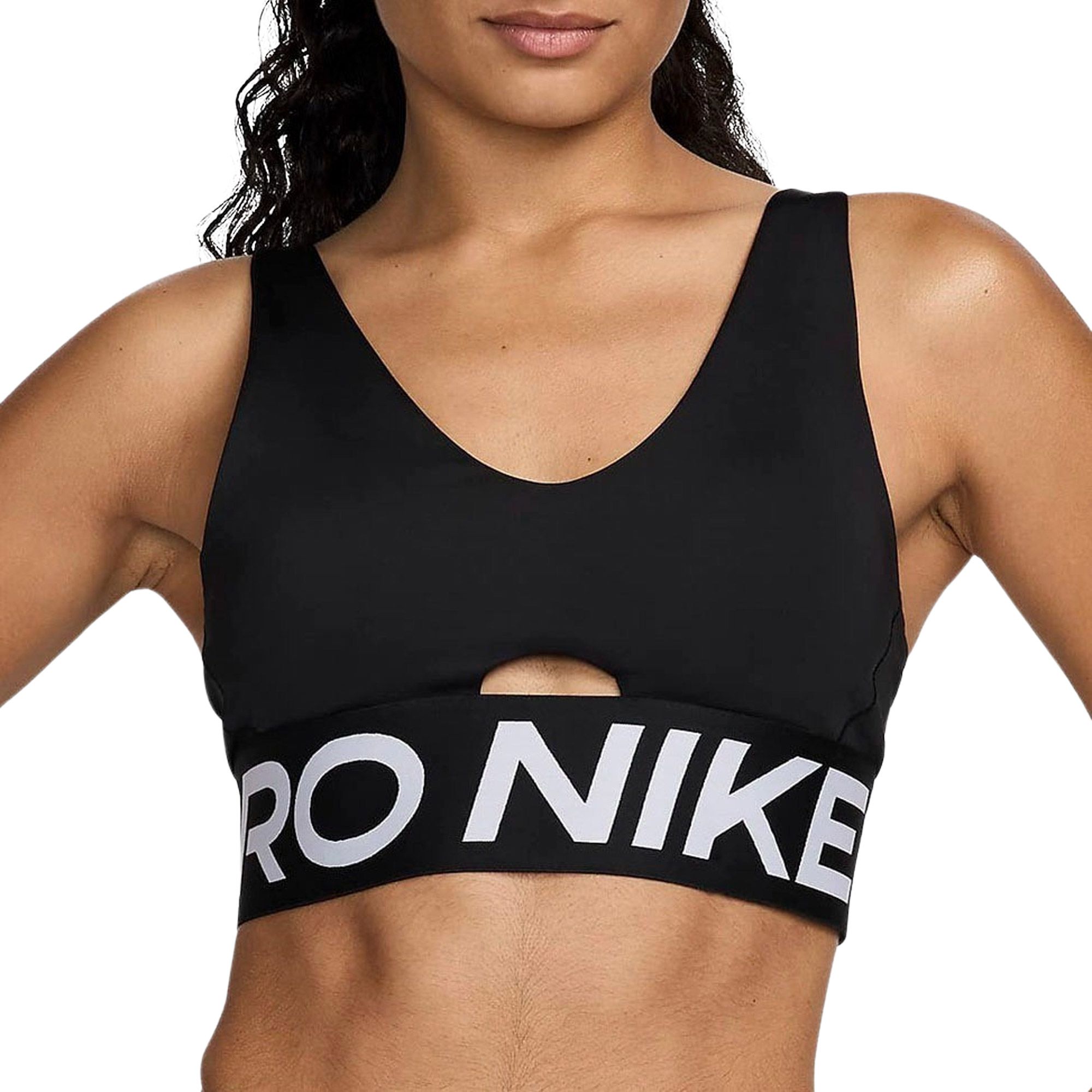Nike Pro Indy Plungeedium Support Sportbeha Dames