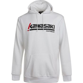 Sweater Kawasaki Killa Unisex Hooded Sweatshirt K202153 1002 White
