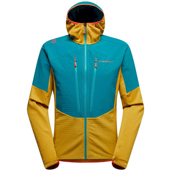 Fleece Jack La Sportiva Session Tech Hoody M L70 732733 Savana/Everglade
