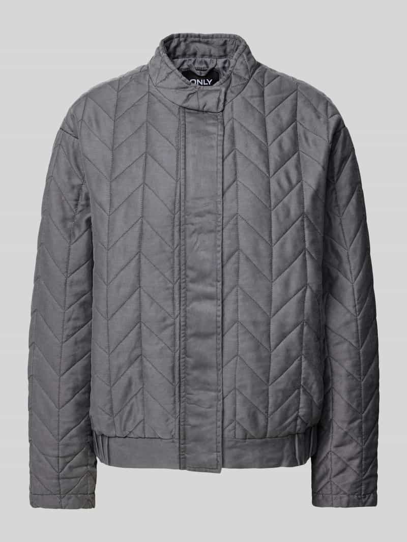 Only Relaxed fit bomberjack met doorgestikt patroon, model 'MARTHA LIFE'
