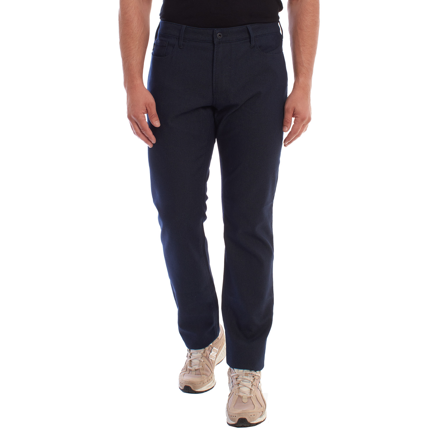 Emporio Armani Slim fit denim broek 3H1J06 heren