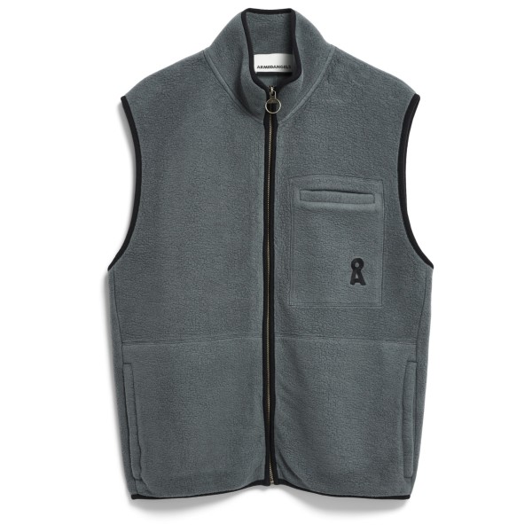 ARMEDANGELS - Aableo Fleece Vest - Fleecebodywarmer, grijs