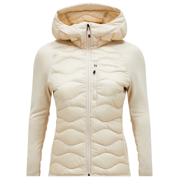 Peak Performance - Women's Helium Down Hybrid Hood - Donsjack, beige