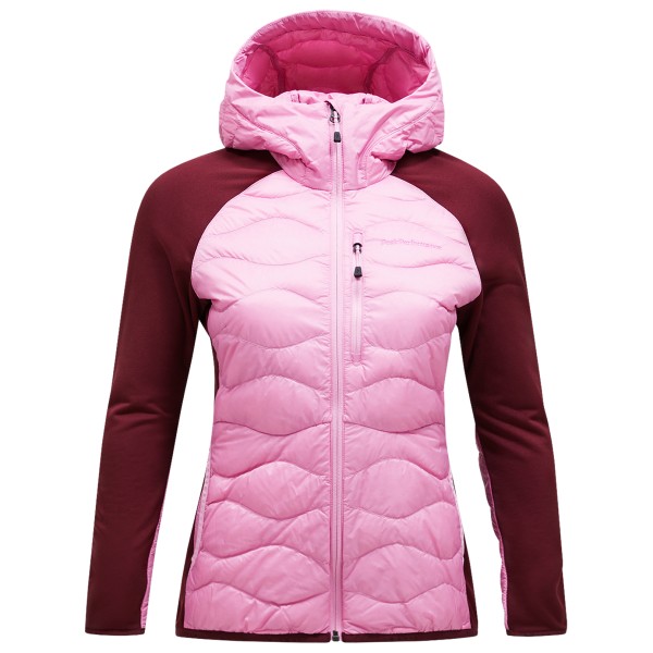 Peak Performance - Women's Helium Down Hybrid Hood - Donsjack, roze