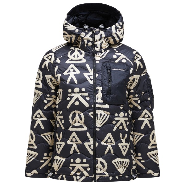 Peak Performance - Women's Graphic Helium Utility - Donsjack, grijs