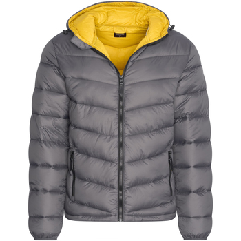 Parka Jas Cappuccino Italia Hooded Winter Jacket Antraciet