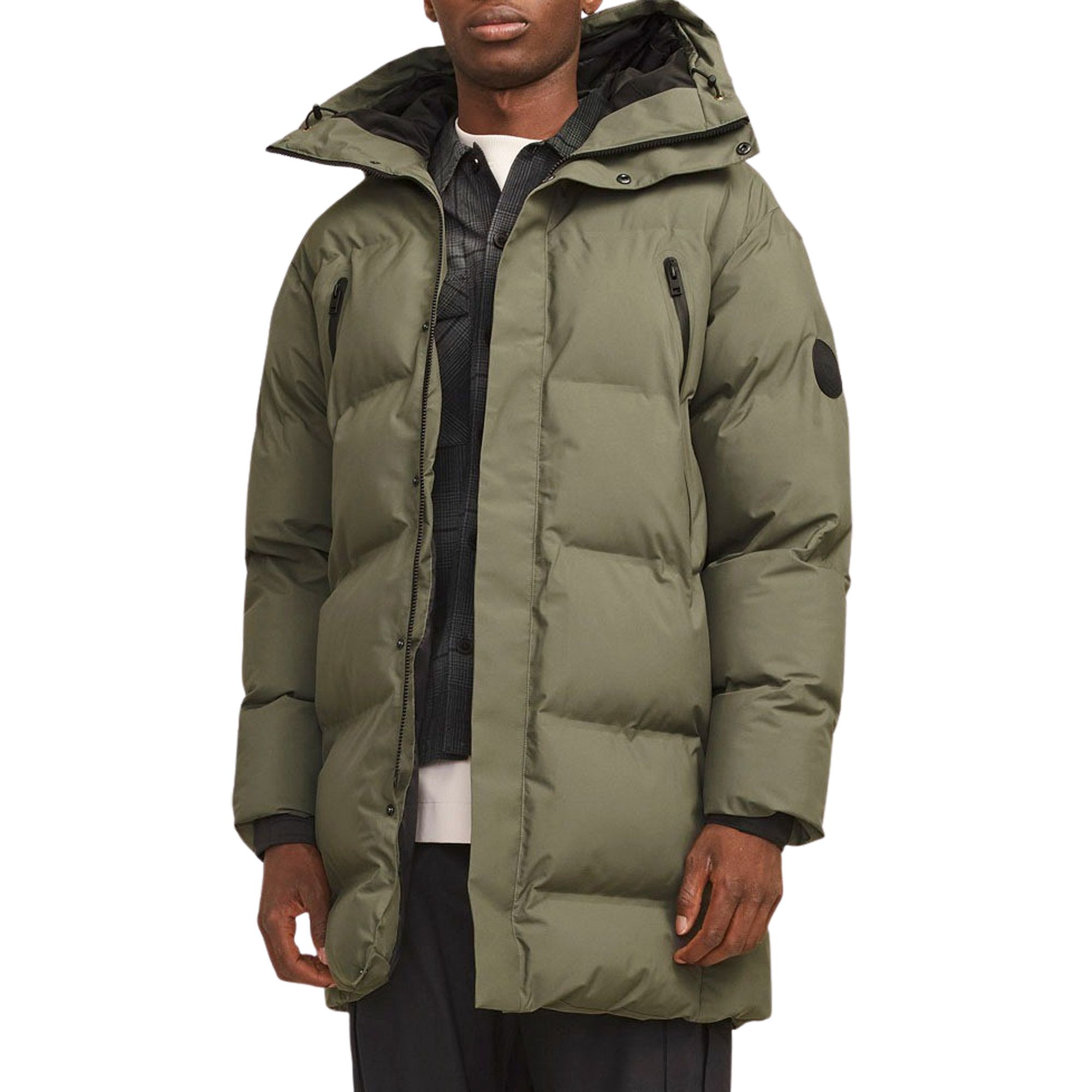 Jack & Jones Alpha Long Puffer Winterjas Heren