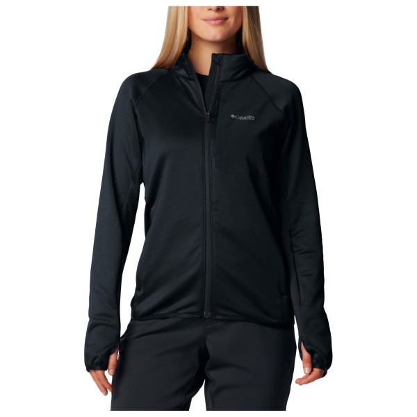 Columbia - Women's Triple Canyon Grid Fleece Full Zip - Fleecevest, zwart