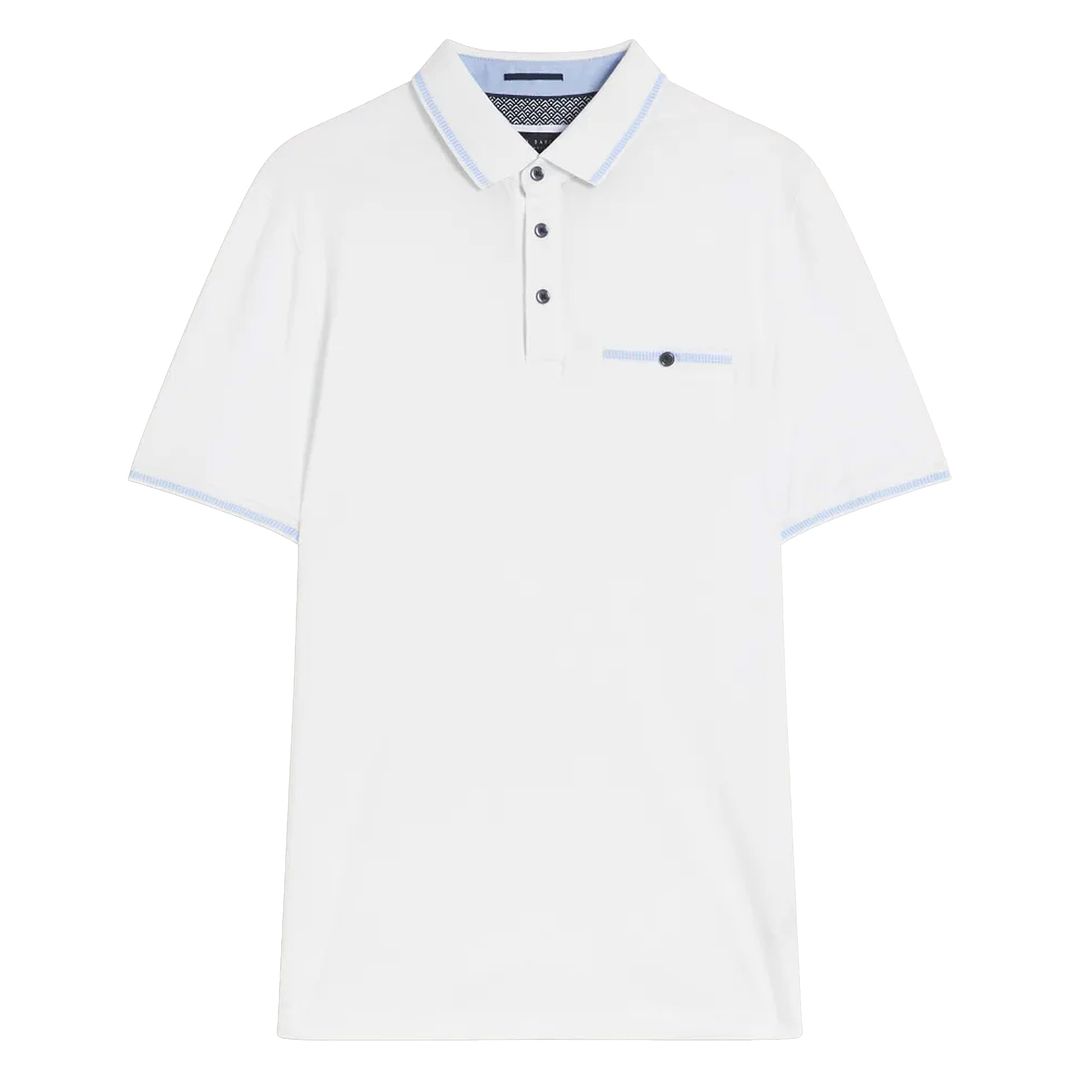 Ted Baker Tortila Heren Wit Poloshirt