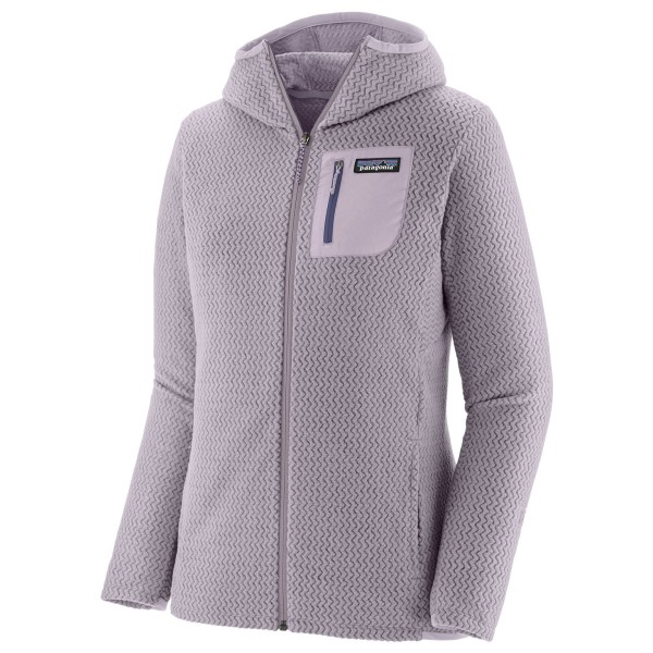 Patagonia - Women's R1 Air Full-Zip Hoody - Fleecevest, grijs/purper