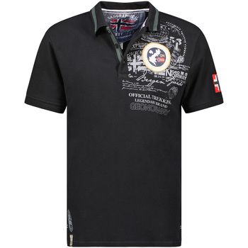 Polo Shirt Korte Mouw Geo Norway SY1357HGN-Black