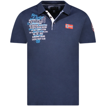 Polo Shirt Korte Mouw Geographical Norway SY1309HGN-Navy