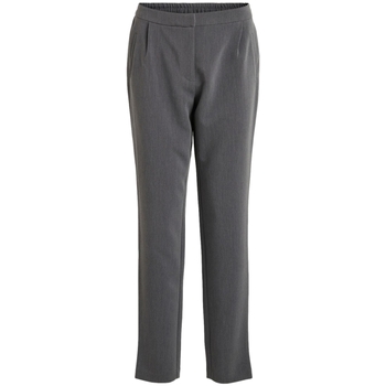 Broek Vila Piper Pants - Dark Grey Melange