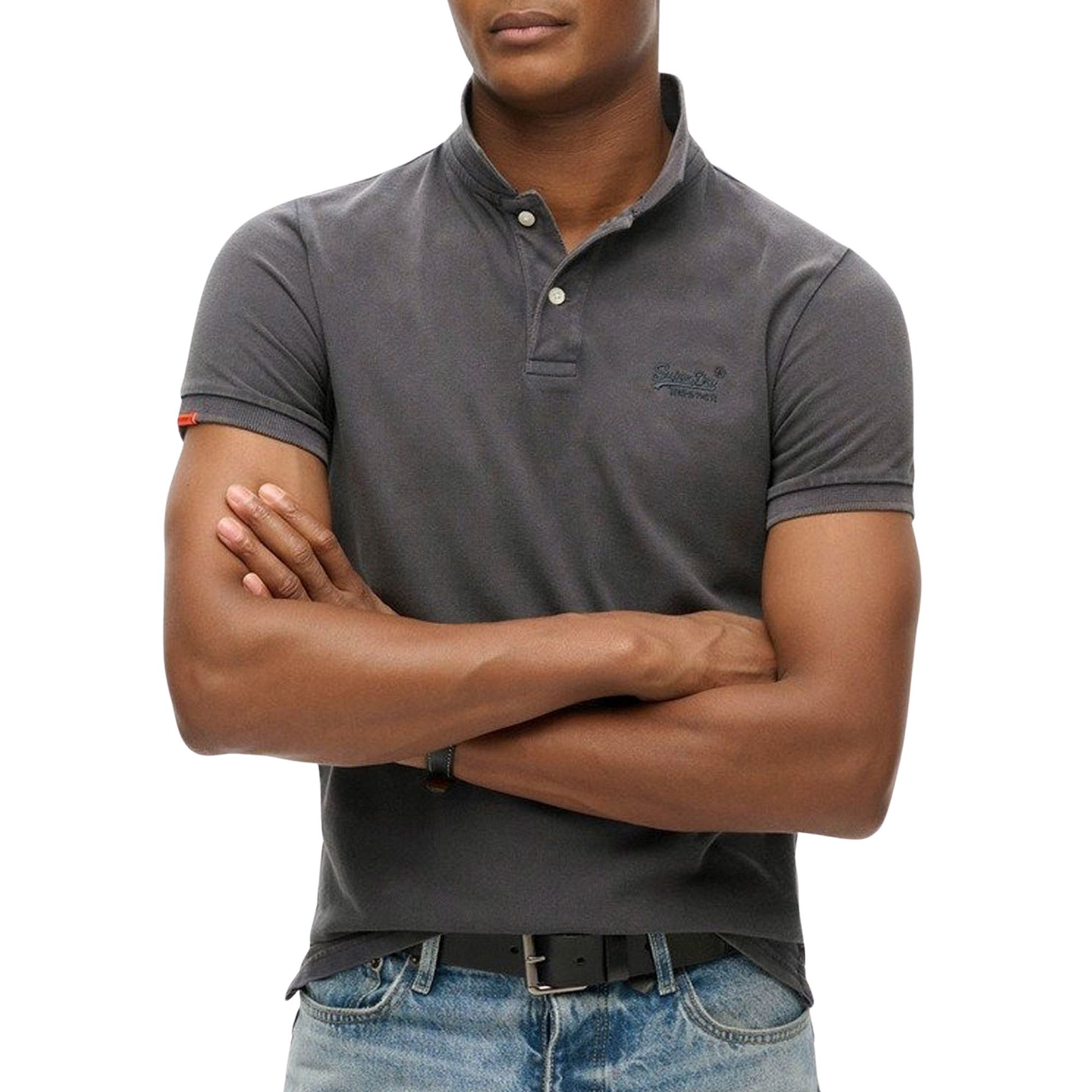 Superdry Vintage Destroyed Polo Heren