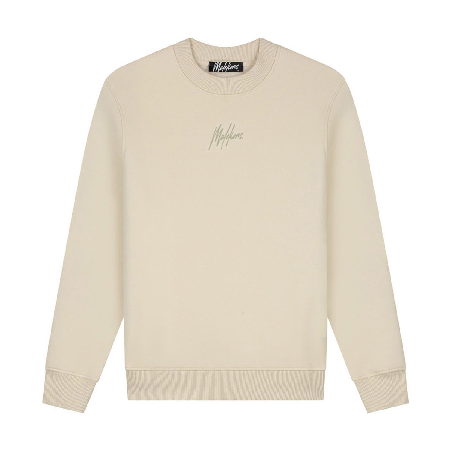 Malelions Striped Signature Sweater Heren
